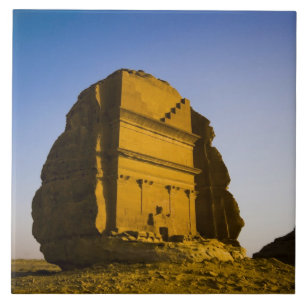 Saudi-Arabien, Standort von Madain Saleh, antike 4 Fliese