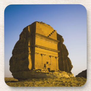 Saudi-Arabien, Standort von Madain Saleh, antike S Getränkeuntersetzer