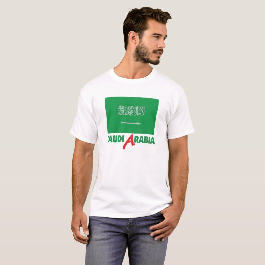 Saudi-Arabien T-Shirt (Vorne ganz)