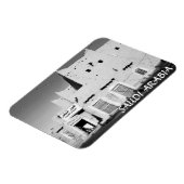 Saudi-Arabien Ushaiger Village Kühlschrankmagnet Magnet (Linke Seite)