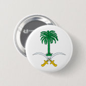 Saudi-Arabien Wappen Button (Vorne & Hinten)