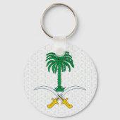Saudi-Arabien-Wappen im Detail Schlüsselanhänger (Vorderseite)