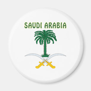 SAUDI-ARABIEN-Wappen Magnet