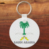 Saudi-Arabien-Wappen Schlüsselanhänger (Vorderseite)