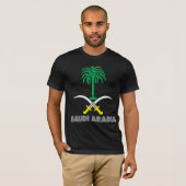 Saudi-Arabien Wappen T-Shirt (Vorne ganz)