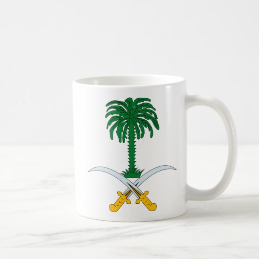 Saudi-Arabien Wappen Tasse (Rechts)