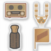 Saudi Arabinia-Aufkleber Aufkleber (Vorderseite)