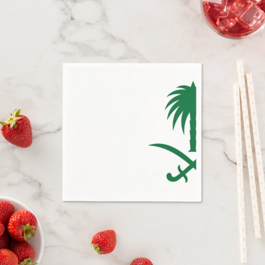 Saudi-Design Serviette (Beispiel)