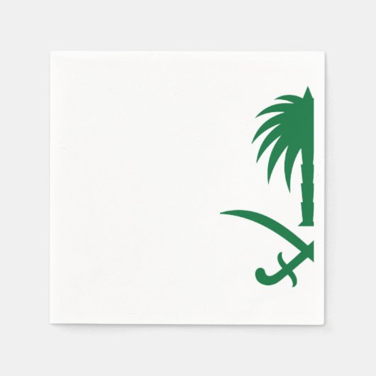 Saudi-Design Serviette (Vorderseite)