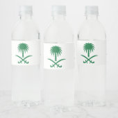 Saudi-Design Wasserflaschenetikett (Flaschen)