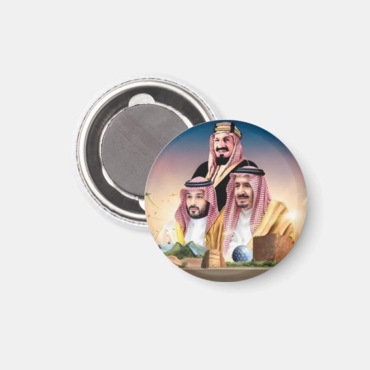 Saudi-Führungsmagnete Magnet (Vorderseite/Rückseite)