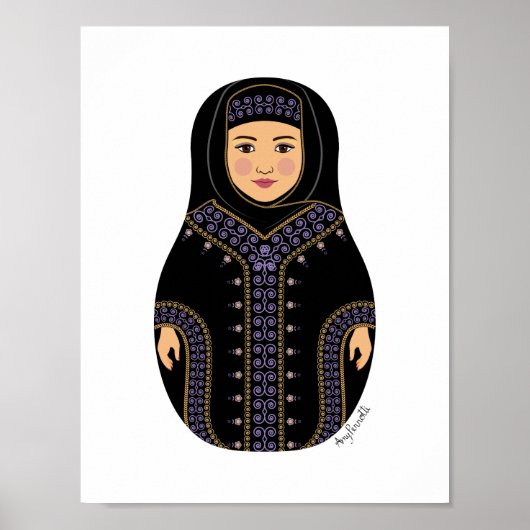Saudi-Matroschka-Plakat Poster (Vorne)