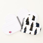 Saudi Women in Abayas Notizblock (Innenseite)