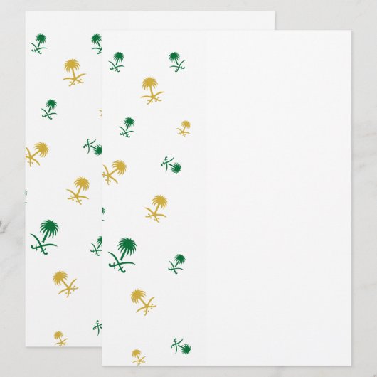 saudische Designkarte (Vorne/Hinten)