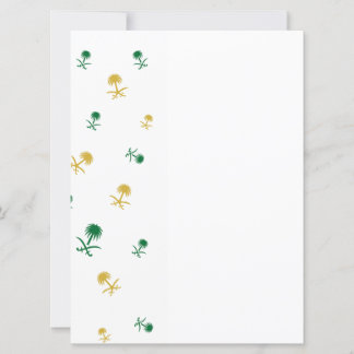 saudische Designkarte