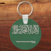 saudische Flagge Schlüsselanhänger (Vorderseite)