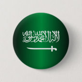 saudische Flaggentasten Button (Vorderseite)
