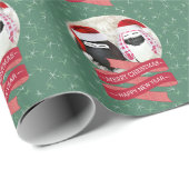 "Saudisches HABIBI eggs" Spaß-Packpapiergrün Geschenkpapier (Rolleneckpunkt)