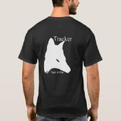 Saudu - Verfolger-T - Shirt - Dunkelheit (Rückseite)