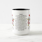 Sauer-Familien-Wappen Tasse (Zentrum)