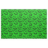 sauergrüne Halloween Vampirfledermäuse gothic Stoff (Fat Quarter (45,7 x 55,9 cm))