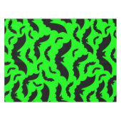 sauergrüne Halloween Vampirfledermäuse gothic Tischdecke (Vorderseite (Horizontal))