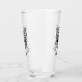 Sauerkatze mit Ihrem Namen Glas (Links)