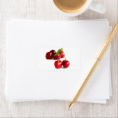 Sauerkirsche Adressaufkleber (Insitu)