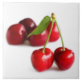 Sauerkirsche Fliese (Vorderseite)