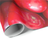 Sauerkirsche Geschenkpapier (Rolleneckpunkt)