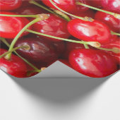 Sauerkirsche Geschenkpapier (Ecke)