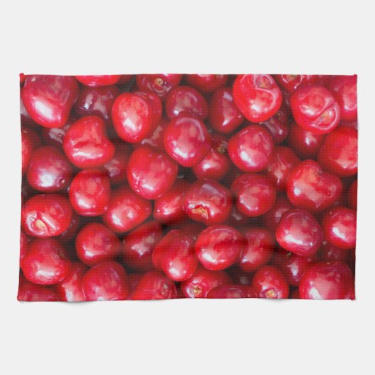 Sauerkirsche Geschirrtuch (Horizontal)