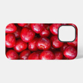 Sauerkirsche iPhone Hülle (Rückseite (Horizontal))