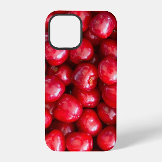 Sauerkirsche iPhone Hülle (Rückseite)