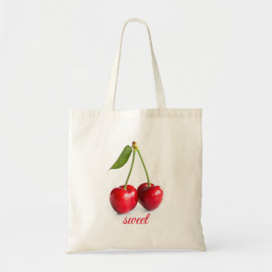 Sauerkirsche Tragetasche
