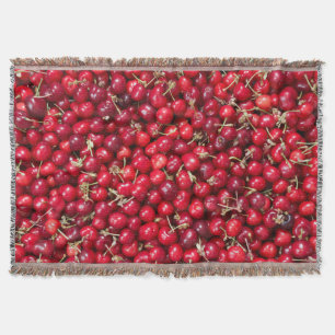 Sauerkirschmuster Decke