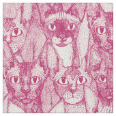 Sauerkirschperle Stoff (Nahaufnahme)