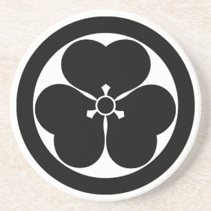 Sauerklee im Kreis Untersetzer