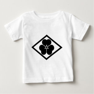 Sauerklee in Raute Baby T-shirt