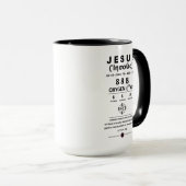 Sauerstoff 888 Name Jesu Tasse (VorderseiteRechts)