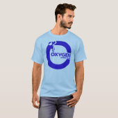 Sauerstoff-Blau-Logo T-Shirt (Vorne ganz)