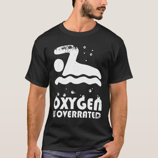 Sauerstoff ist übermäßig schwimmendes Shirt (Vorderseite)