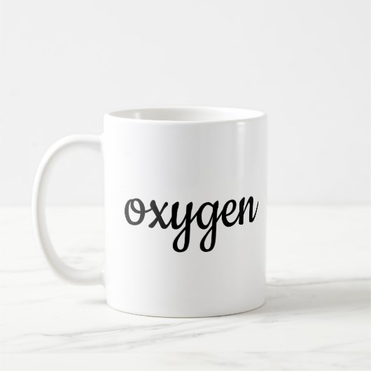 Sauerstoff Kaffeetasse (Links)
