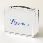 Sauerstoff von ATOMIVRA™ Metall Brotdose (Rückseite)