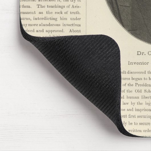 Sauerstoffluft Mousepad (Ecke)