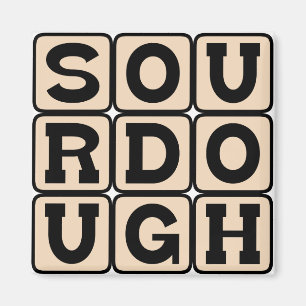 Sauerteig, San Francisco Brot Magnet