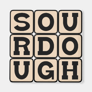 Sauerteig, San Francisco Brot Magnet