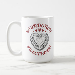 Sauerteig-Schatz – Lustiges Valentinsgeschenk Kaffeetasse