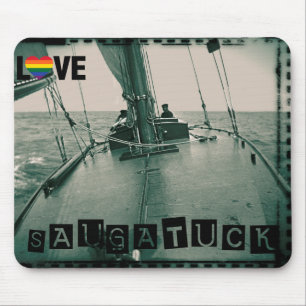 Saugatuck Michigan Gay Interest Sailing 1910 Foto Mousepad