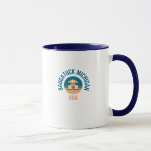 Saugatuck Michigan Heimat-Kaffeekoffe Tasse